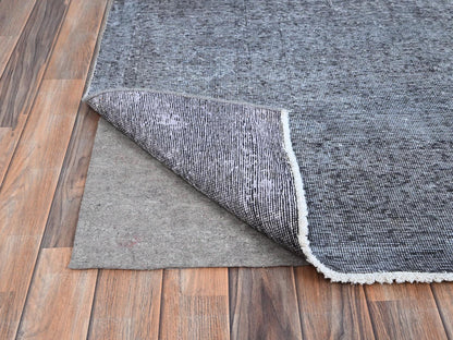 Grey 9'9" x 12'7" Vintage Hand knotted Wool Rug - Sku: O086935