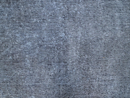 Grey 9'9" x 12'7" Vintage Hand knotted Wool Rug - Sku: O086935
