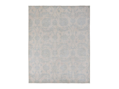 Oushak Oushak hand-knotted wool rug in Ivory, 8' x 10'1" — SKU O087009