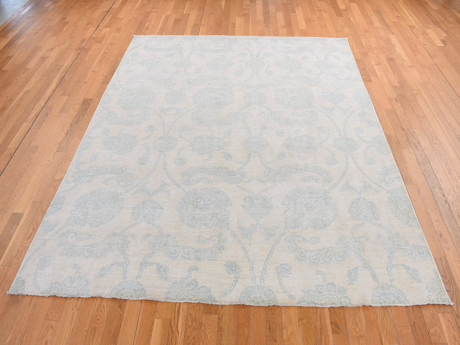 Oushak Oushak hand-knotted wool rug in Ivory, 8' x 10'1" — SKU O087009 (view 2)