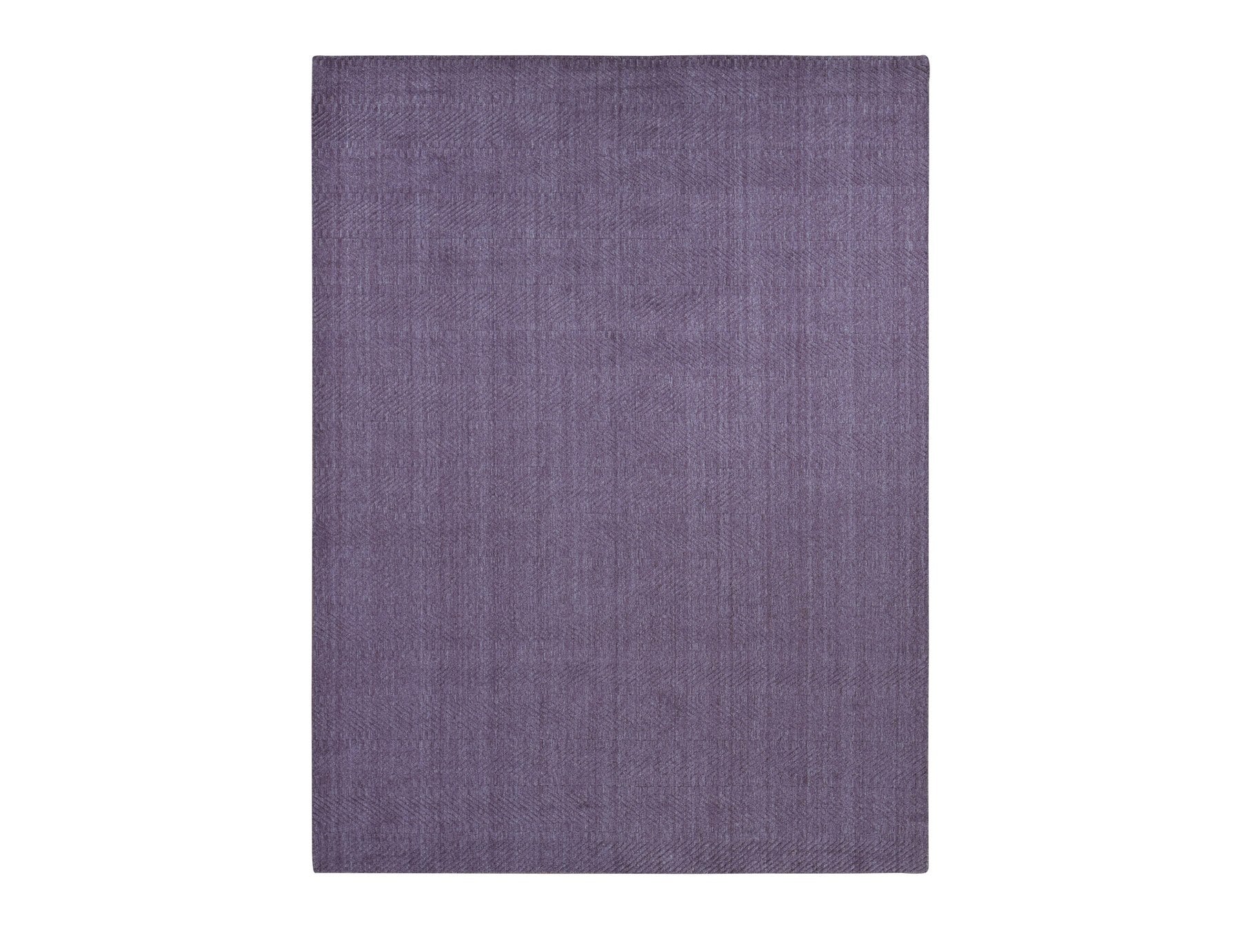 Modern / Contemporary hand-knotted wool rug in Purple, 8' x 10' — SKU O087031