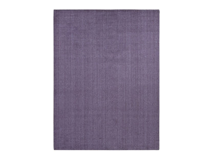 Modern / Contemporary hand-knotted wool rug in Purple, 8' x 10' — SKU O087031