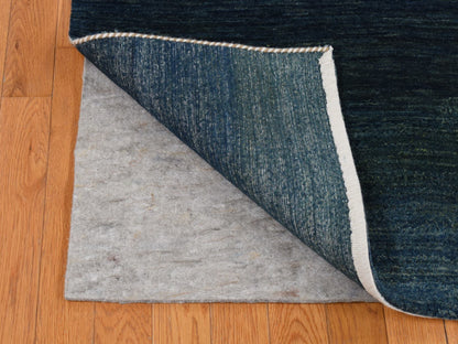Gabbeh Transitional hand-knotted wool rug in Ivory, 9'8" x 13'8" — SKU O087084 (view 4)