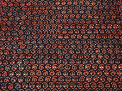 Blue 4'4" x 6'10" Antique Hand knotted Wool Rug - Sku: O087404