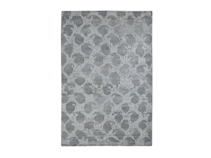 Oushak Oushak hand-knotted wool rug in Gray, 5'10" x 9' — SKU O087427
