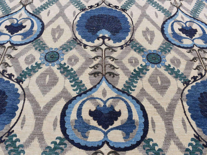 Clearance hand-knotted wool rug in Ivory, 10' x 13'9" — SKU O087511 (view 8)