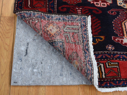 Red 4'8" x 7'0" Persian Hand knotted Wool Rug - Sku: O087540