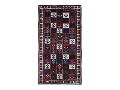 Red 4'10" x 9'2" Persian Hand knotted Wool Rug - Sku: O087552