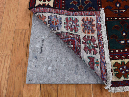 Red 4'10" x 9'2" Persian Hand knotted Wool Rug - Sku: O087552