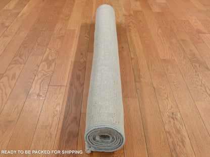 Beige 4'0" x 6'0" Khotan and Samarkand Hand knotted Wool Rug - Sku: O087616