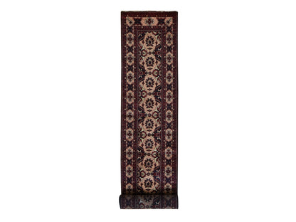 Red 2'10" x 18'10" Tribal Hand knotted Wool Rug - Sku: O087618