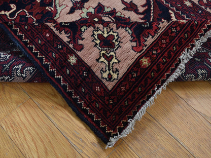 Red 2'10" x 18'10" Tribal Hand knotted Wool Rug - Sku: O087618