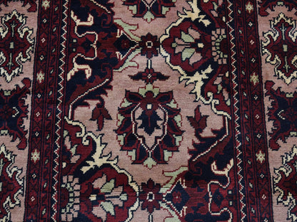 Red 2'10" x 18'10" Tribal Hand knotted Wool Rug - Sku: O087618