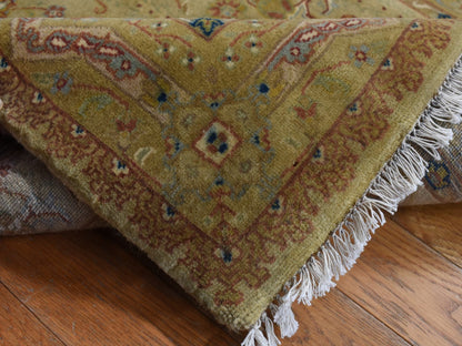 Brown 3'0" x 23'3" Fine Oriental Hand knotted Wool Rug - Sku: O087657