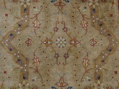 Brown 3'0" x 23'3" Fine Oriental Hand knotted Wool Rug - Sku: O087657
