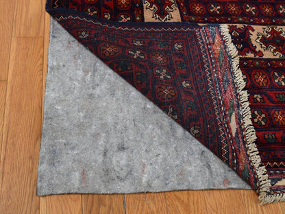 Tribal & Geometric hand-knotted wool rug in Ivory, 13' x 19'4" — SKU O087670 (view 3)