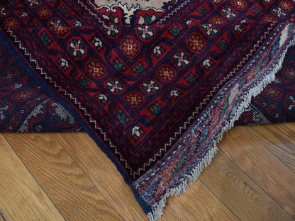 Tribal & Geometric hand-knotted wool rug in Ivory, 13' x 19'4" — SKU O087670 (view 4)