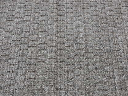 Modern / Contemporary hand-knotted wool rug in Gray, 2' x 3' — SKU O087830 (view 6)