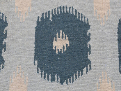 Flatweave / Kilim hand-knotted wool runner in Blue, 2'7" x 6'1", SKU O087863