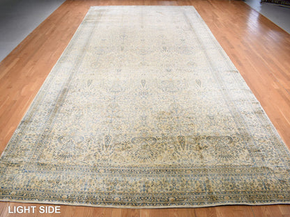 Brown 10'8" x 20'5" Fine Oriental Hand knotted Wool Rug - Sku: O087903