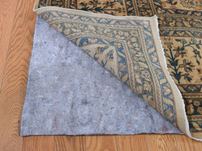 Brown 10'8" x 20'5" Fine Oriental Hand knotted Wool Rug - Sku: O087903