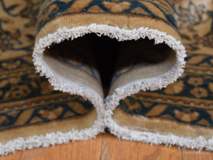 Brown 10'8" x 20'5" Fine Oriental Hand knotted Wool Rug - Sku: O087903