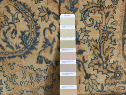 Brown 10'8" x 20'5" Fine Oriental Hand knotted Wool Rug - Sku: O087903