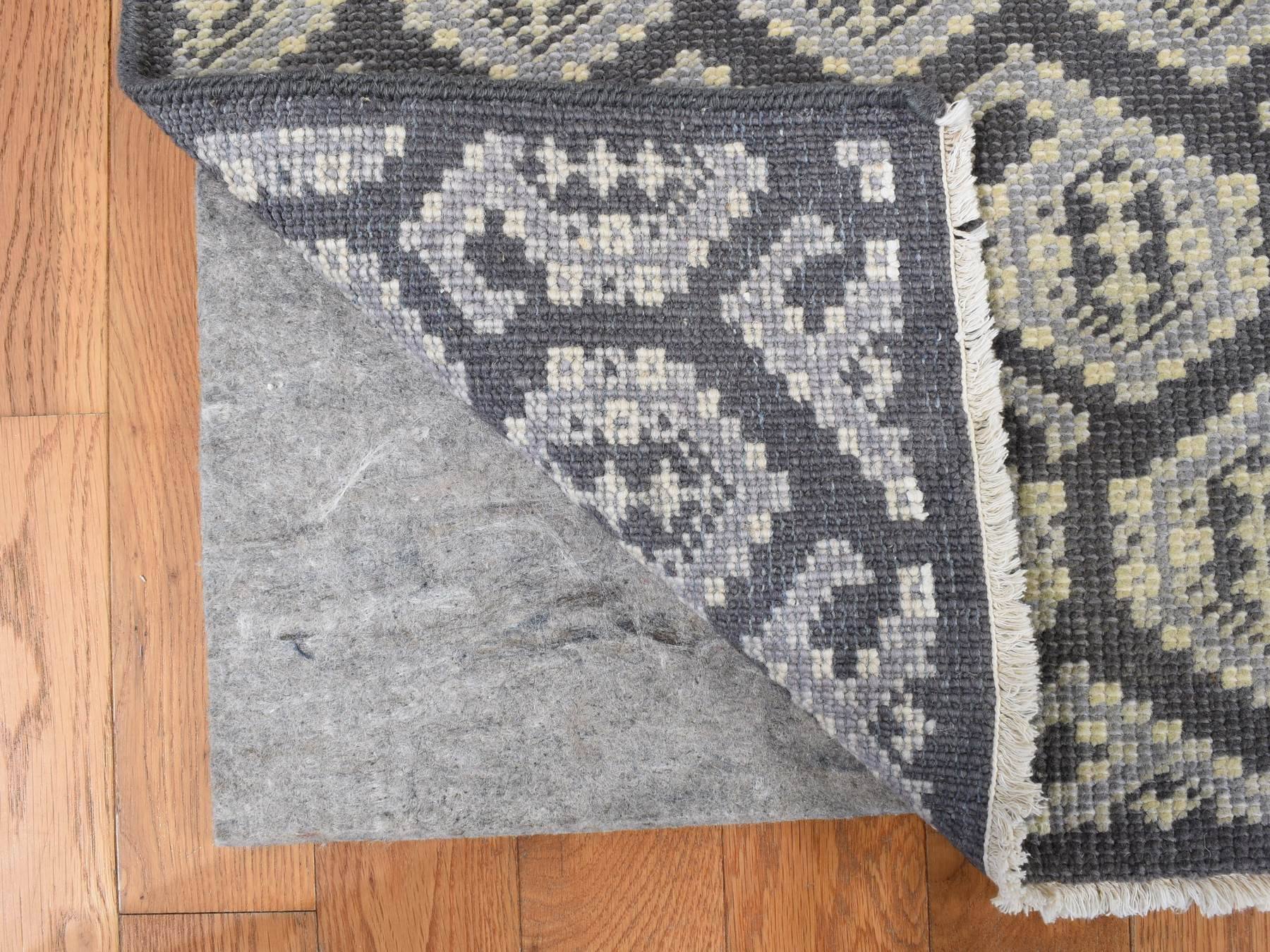 Oushak Oushak hand-knotted wool rug in Gray, 2' x 3' — SKU O087922 (view 3)