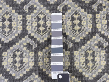 Oushak Oushak hand-knotted wool rug in Gray, 2' x 3' — SKU O087922 (view 5)