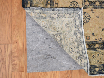 Blue 9'4" x 13'9" Antique Hand knotted Wool Rug - Sku: O087939