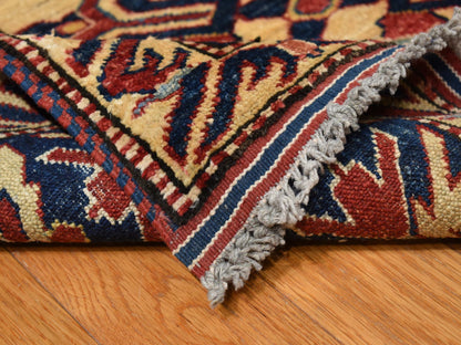 Kazak Kazak hand-knotted wool rug in Red & Ivory, 15'9" x 19'10" — SKU O087978 (view 6)