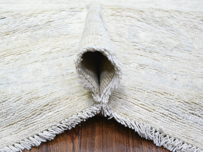 Oushak Oushak hand-knotted wool rug in Ivory & Gray, 11'11" x 15'10" — SKU O088017 (view 5)