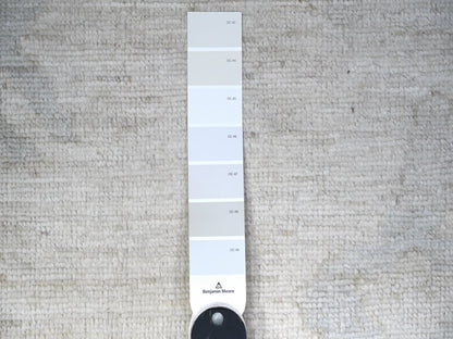 Oushak Oushak hand-knotted wool rug in Ivory & Gray, 11'11" x 15'10" — SKU O088017 (view 7)
