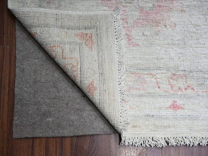 Oushak Oushak hand-knotted wool rug in Ivory, 11'11" x 15' — SKU O088026 (view 4)