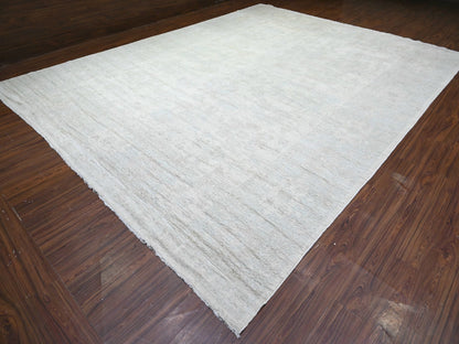 Oushak Oushak hand-knotted wool rug in Ivory & Gray, 11'8" x 15'2" — SKU O088027 (view 3)