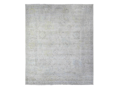 Oushak Oushak hand-knotted wool rug in Gray, 8' x 9'5" — SKU O088050