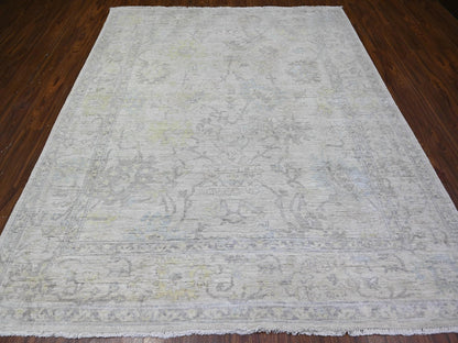 Oushak Oushak hand-knotted wool rug in Gray, 8' x 9'5" — SKU O088050 (view 2)