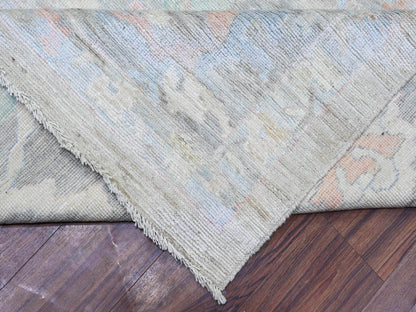 Oushak Oushak hand-knotted wool rug in Gray, 11'11" x 15'5" — SKU O088136 (view 6)