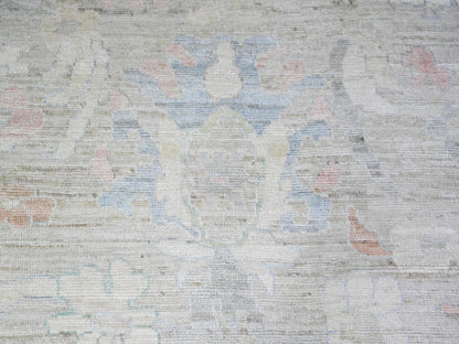 Oushak Oushak hand-knotted wool rug in Gray, 11'11" x 15'5" — SKU O088136 (view 8)