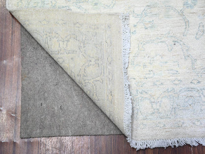 Peshawar Oushak hand-knotted wool rug in Gray, 3' x 5' — SKU O088553 (view 2)