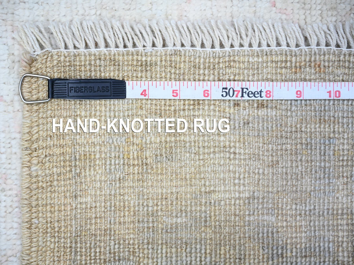 Oushak Oushak hand-knotted wool rug in Gray, 4'1" x 5'9" — SKU O088570 (view 6)