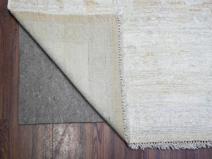 Oushak Oushak hand-knotted wool rug in Orange & Ivory, 8'9" x 12'5" — SKU O088579 (view 4)