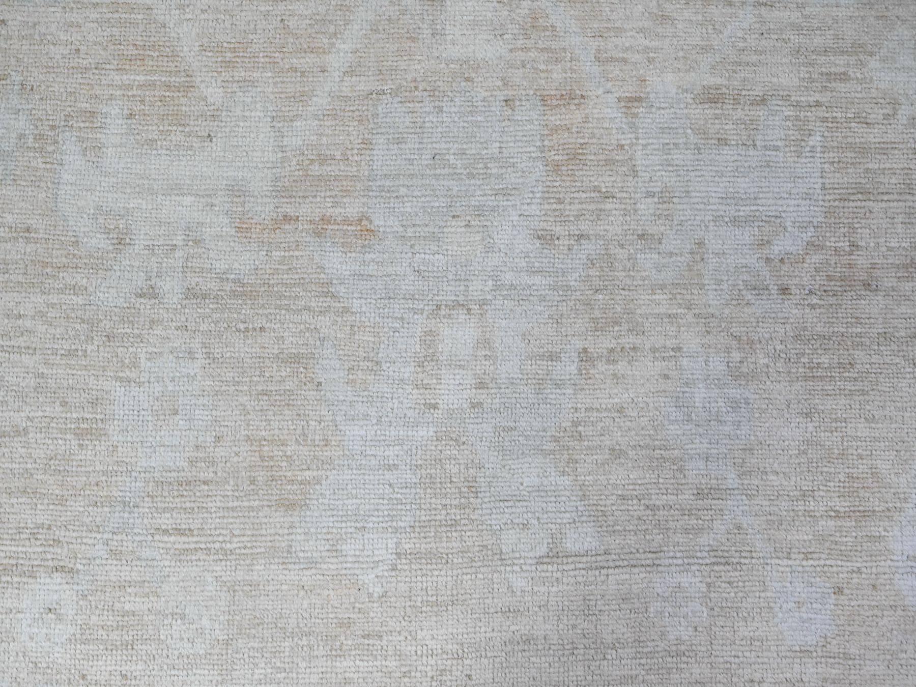 Oushak Oushak hand-knotted wool rug in Orange & Ivory, 8'9" x 12'5" — SKU O088579 (view 8)