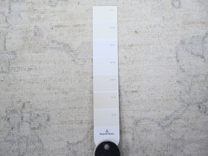 Ivory 9'7" x 13'10" Oushak And Peshawar Hand knotted Wool Rug - Sku: O088595