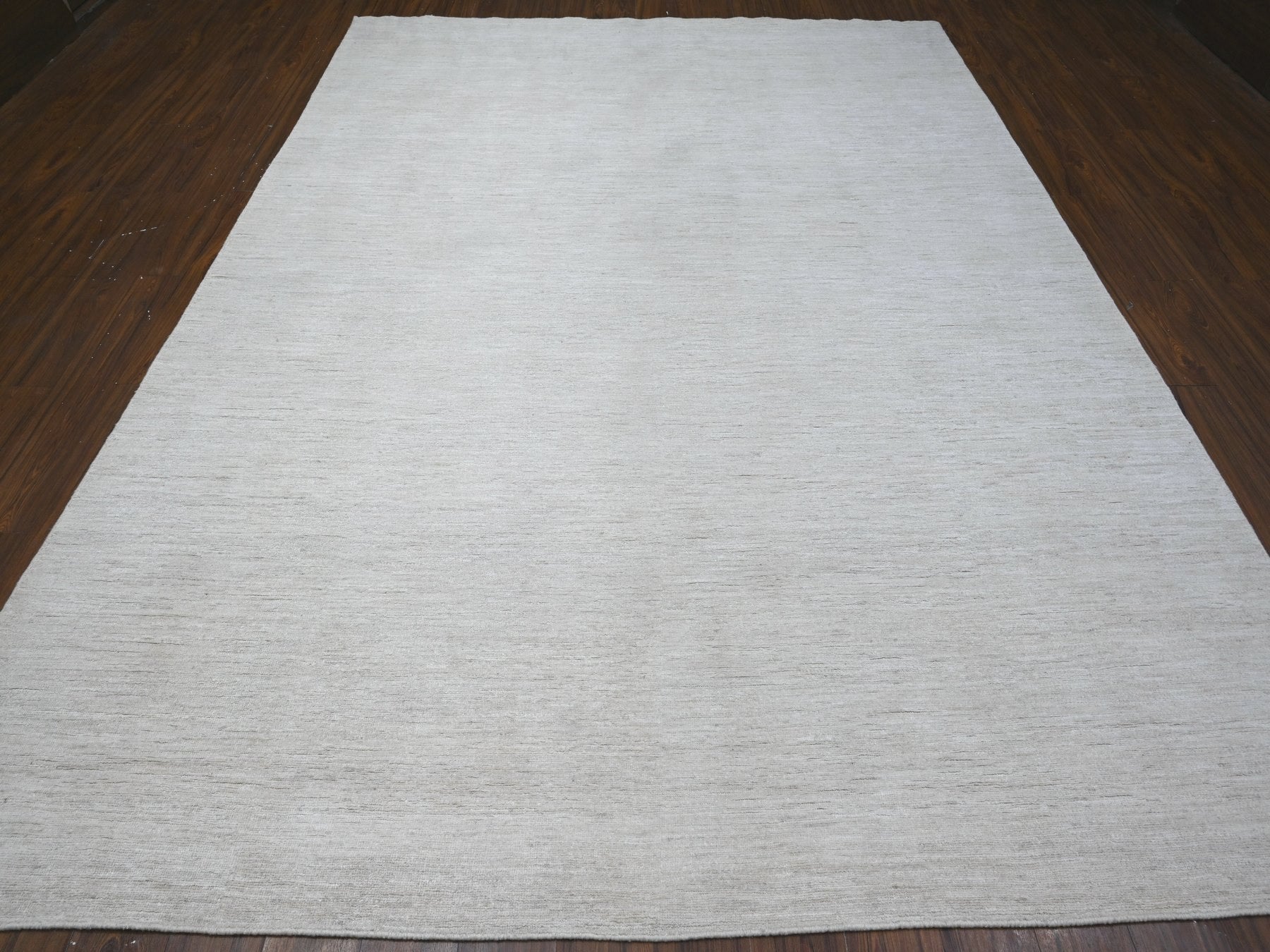 Peshawar Modern / Contemporary hand-knotted wool rug in Ivory, 8'9" x 11'9", SKU O088776