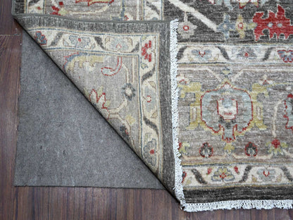 Heriz Traditional hand-knotted wool rug in Black, 7'11" x 9'7", SKU O088873
