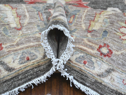 Heriz Traditional hand-knotted wool rug in Black, 7'11" x 9'7", SKU O088873