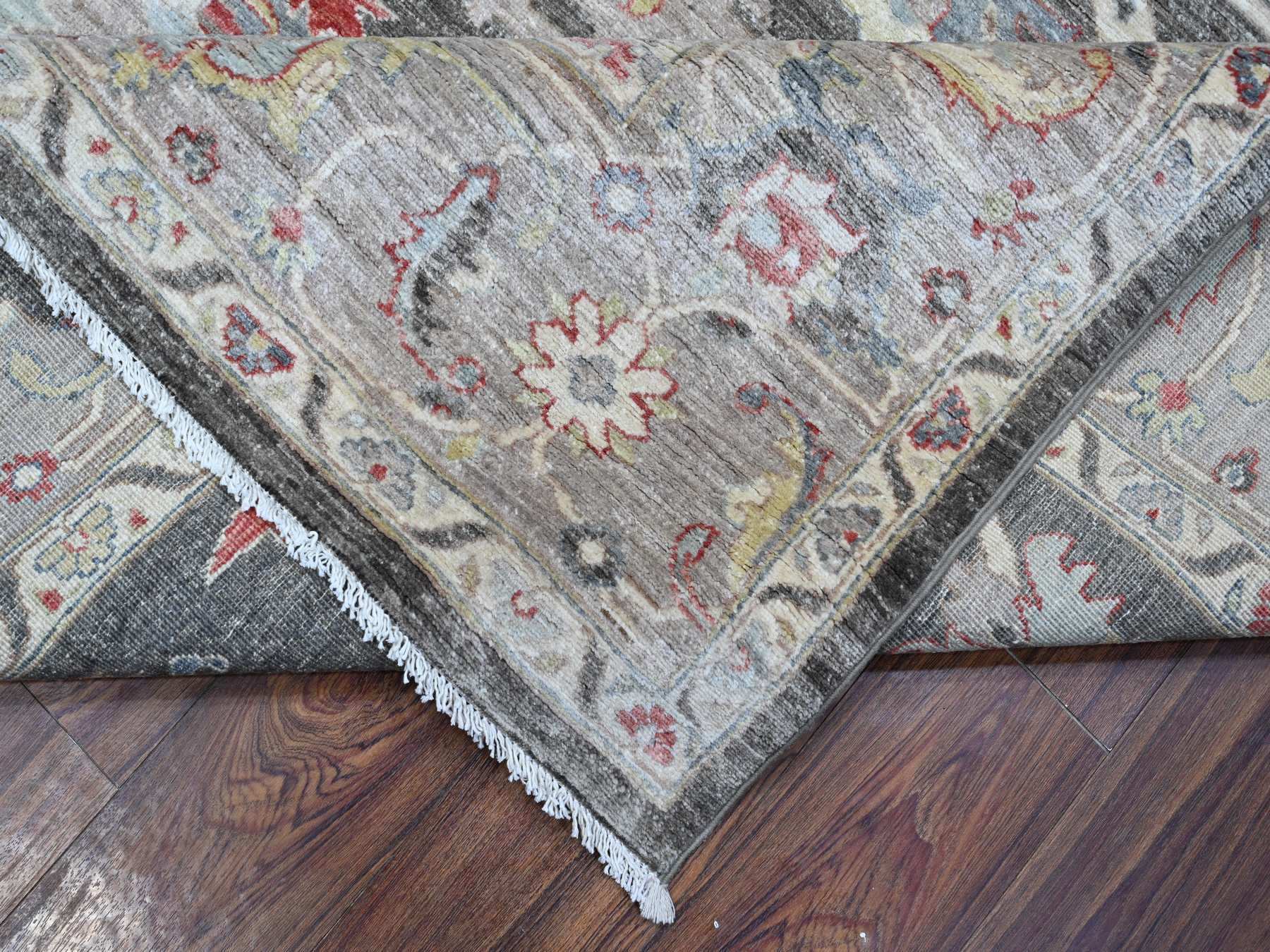Heriz Traditional hand-knotted wool rug in Black, 7'11" x 9'7", SKU O088873