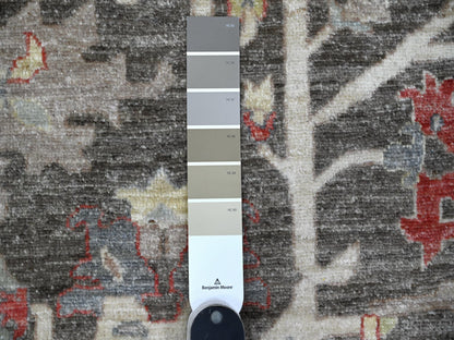 Heriz Traditional hand-knotted wool rug in Black, 7'11" x 9'7", SKU O088873