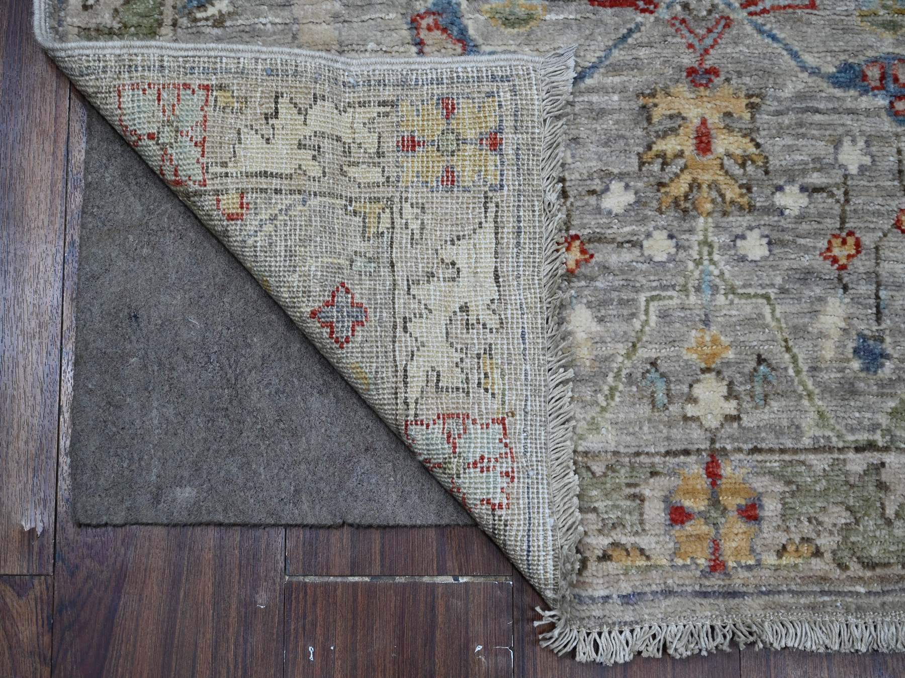 Bidjar Traditional hand-knotted wool runner in Gray, 3'0" x 11'7", SKU O088906